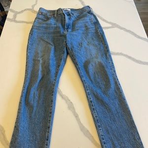 Madewell Perfect Vinatage raw edge hem